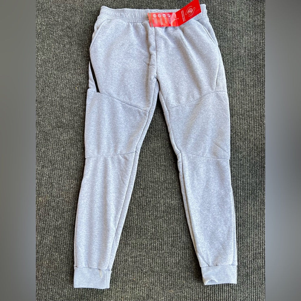 Cougar Sport fleece Men sweatpants Pants size L Gray